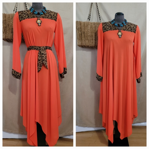 Summer maxi dress / M - Picture 2 of 6